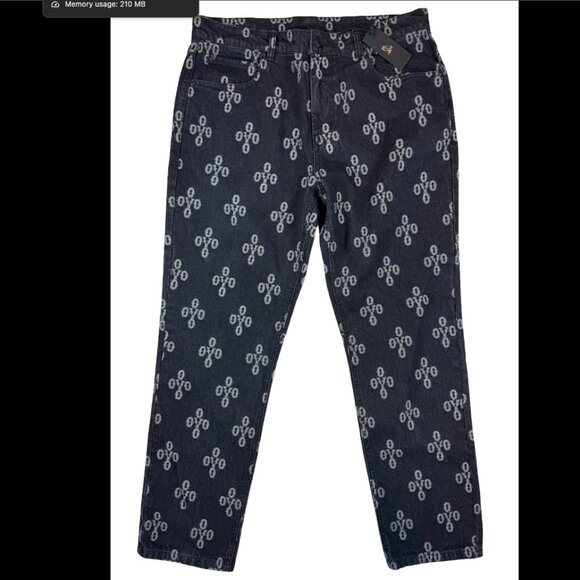 Octobers Very Own Monogram Relaxed Fit Denim - Picture 1 of 8